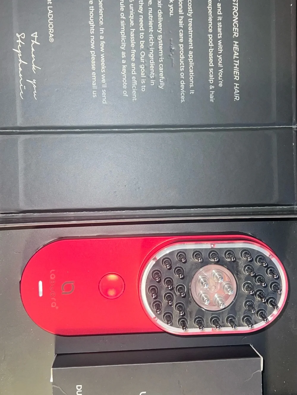 Laduora Red Duo Essential Kit - Scalp/Massage Device
